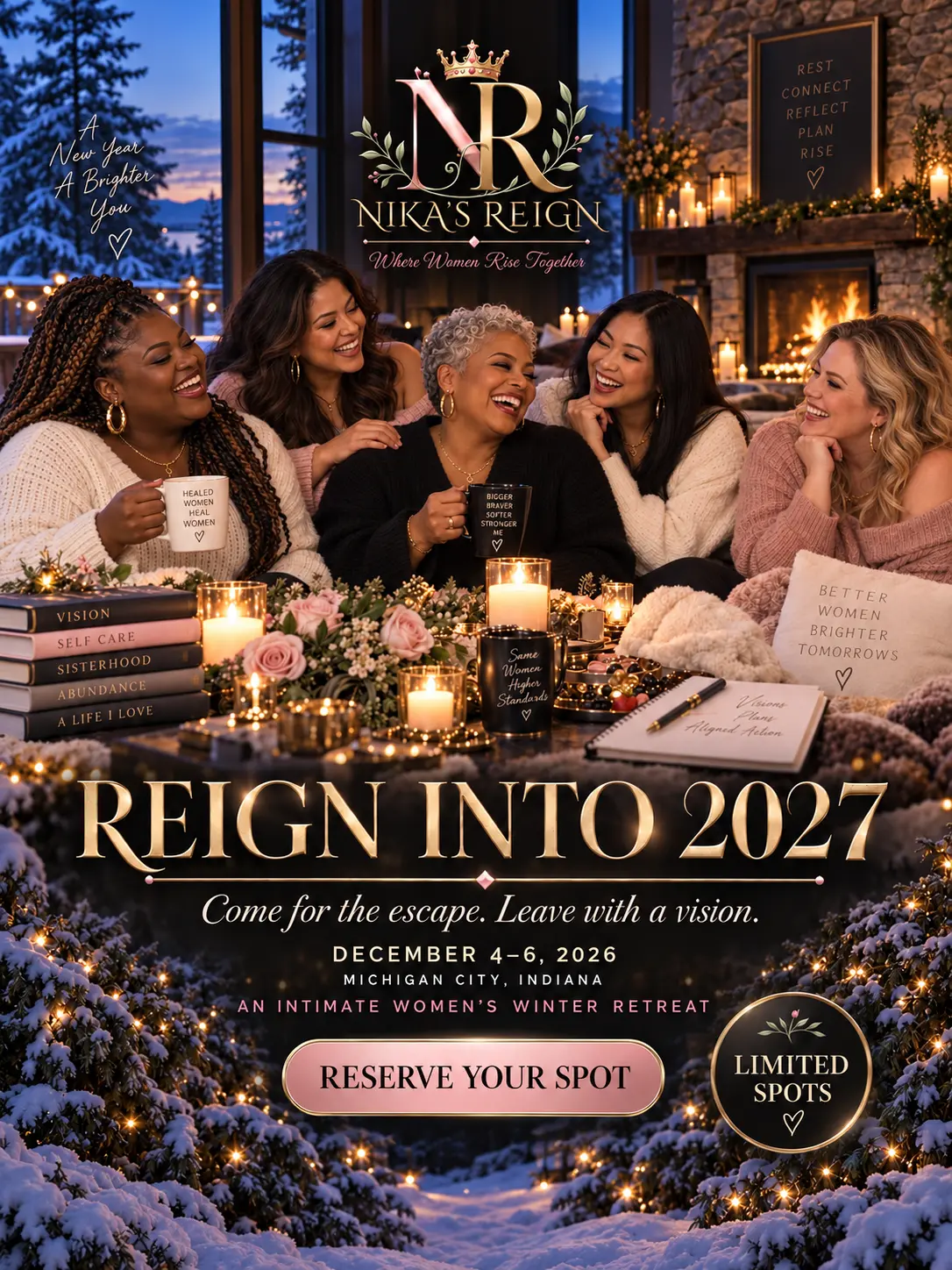 Reign Into 2027 — Intimate Winter Getaway
